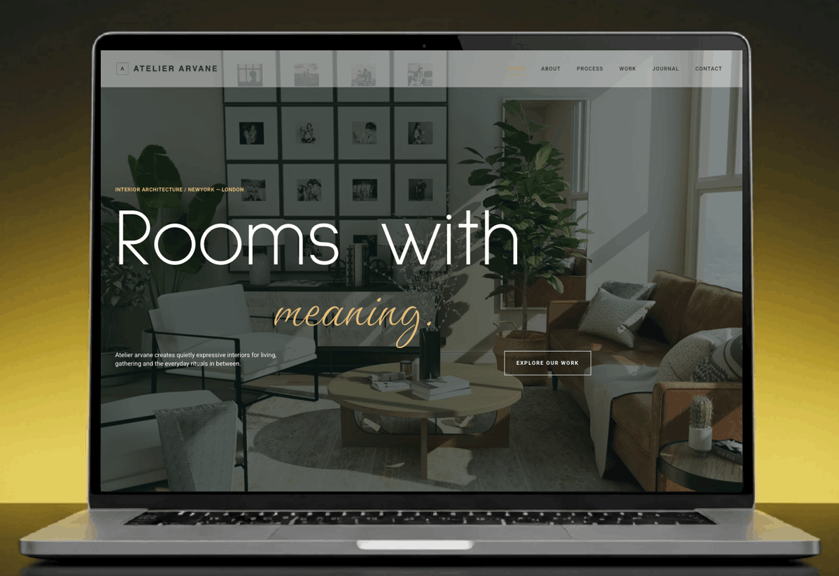 Atelier — Interior Design Elementor Template